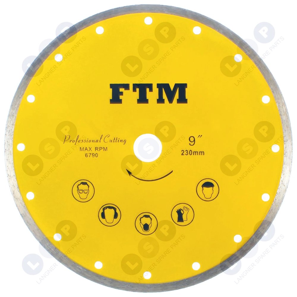 Diamantový kotúč plný 230mm FTM-9ZP